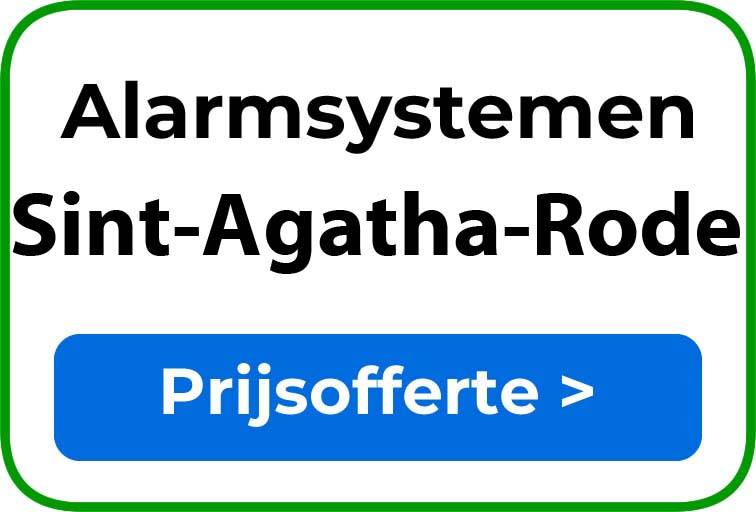 Alarmsystemen in Sint-Agatha-Rode