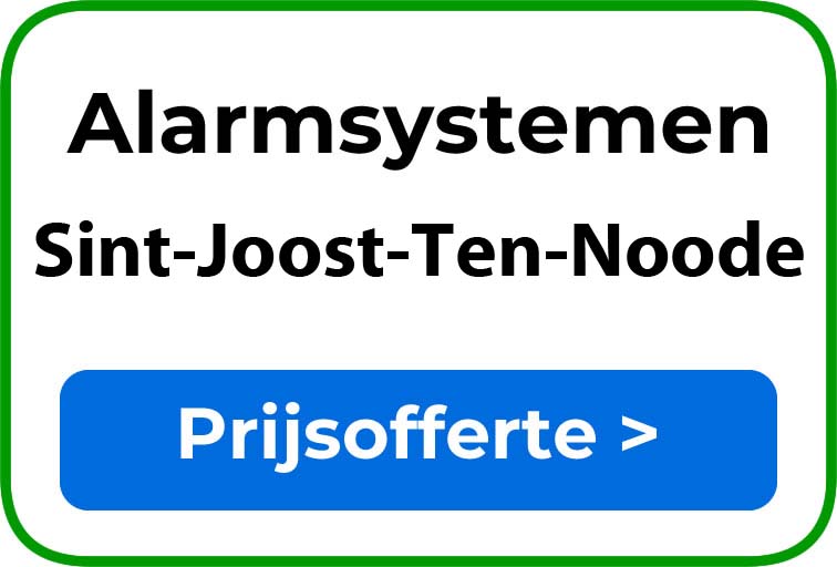 Alarmsystemen in Sint-Joost-Ten-Noode